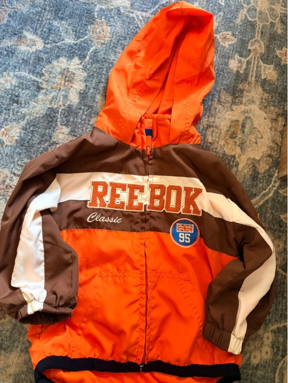 Classic Reebok windbreaker